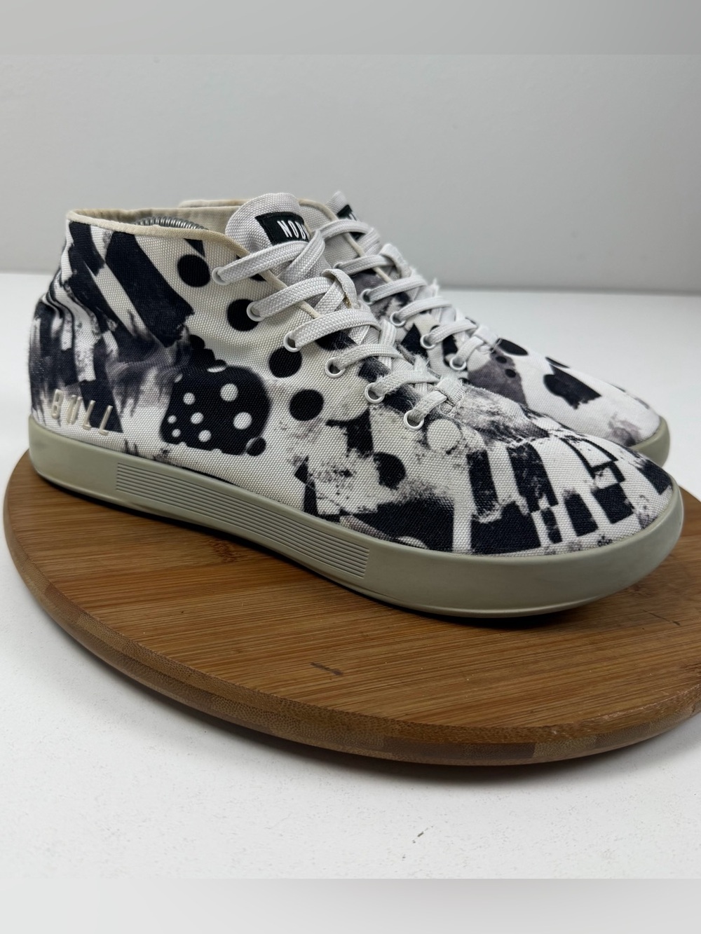 NOBULL Artist for humanity High-Top Canvas Sneakers